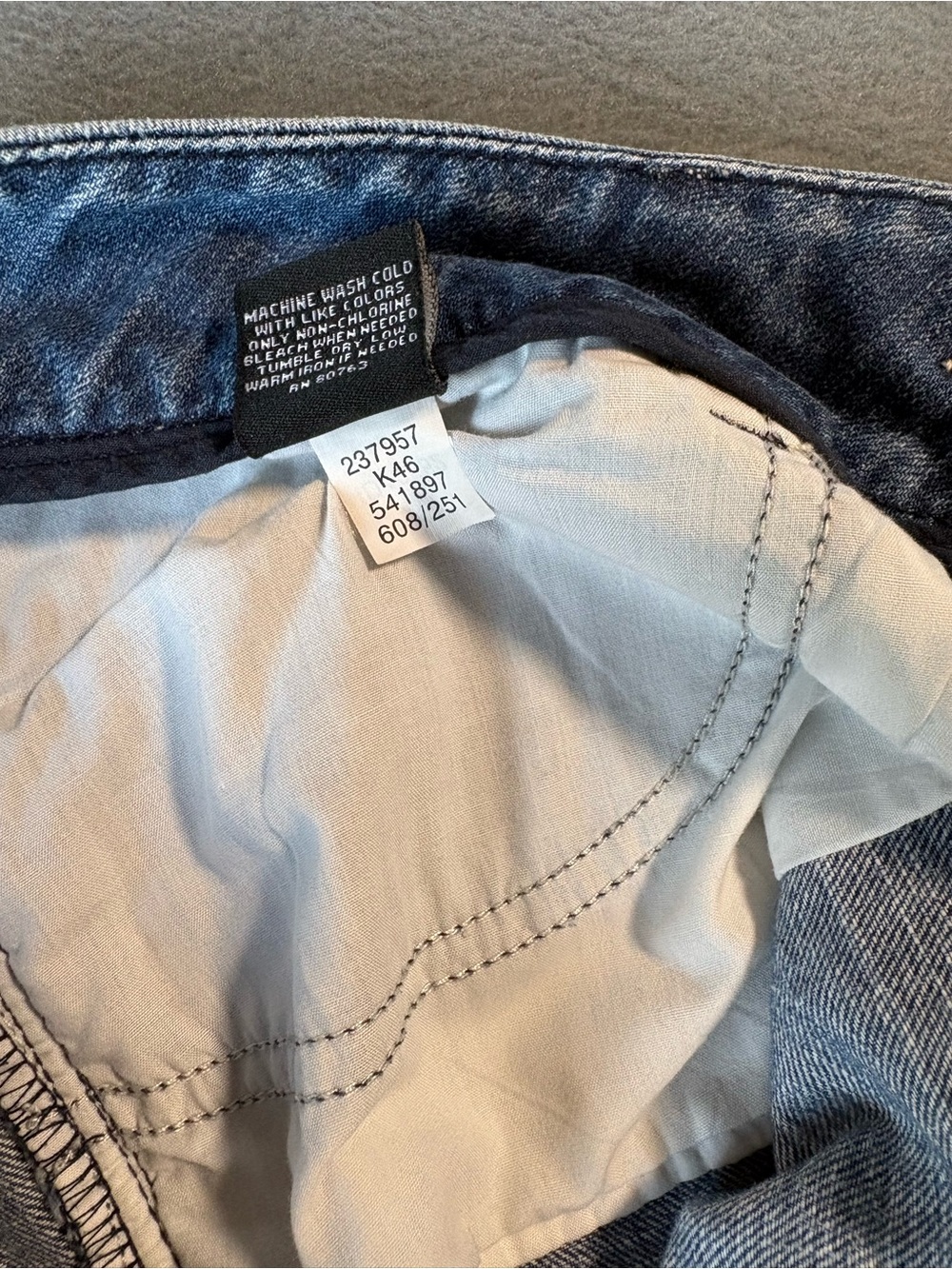 LONDONJEAN Light Blue Denim Bermuda Shorts - Picture 9 of 9